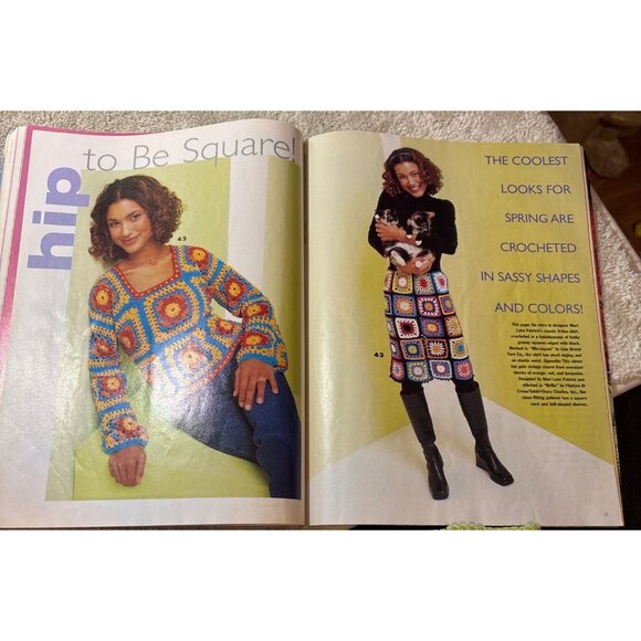 2 Family Circle Easy Knitting Magazine Spring/Summer 2006 Issue - Picture 12 of 12